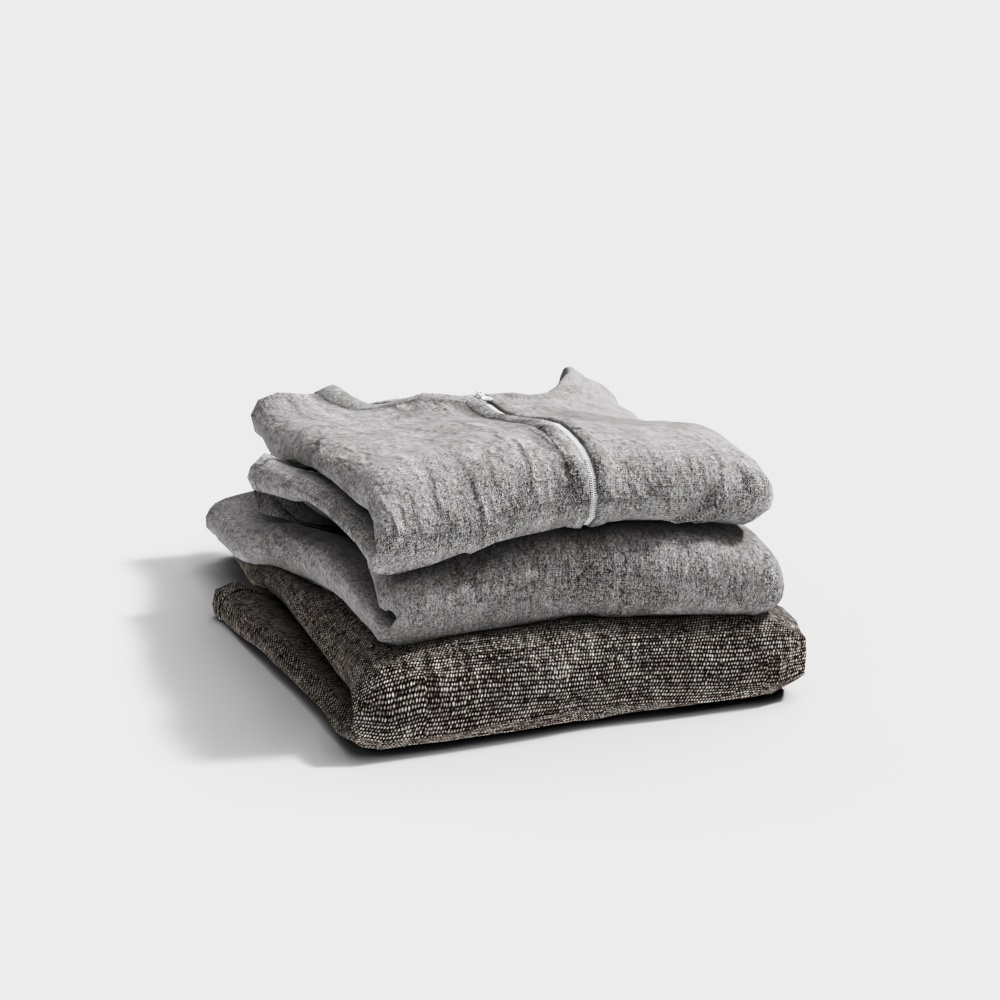 Stacked Sweaters 3D model