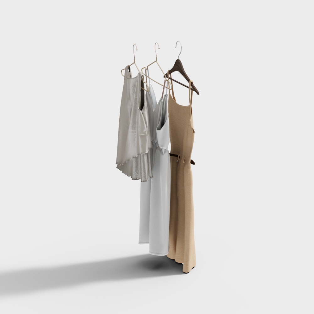 Urban Elegance Dress Collection 3D model