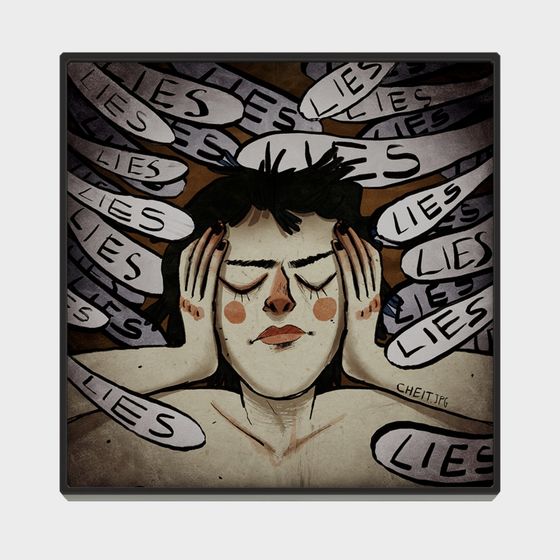 Tranh trang trí hình dạng hiện đại