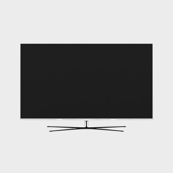 Minimalist Smart TV 3D model
