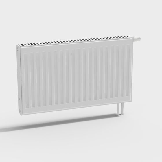 Minimalist Radiator 3D model for Modern Interiors