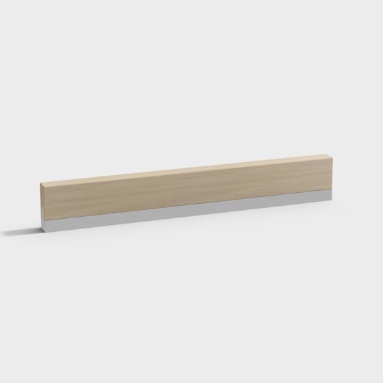 Wooden Shelf 3D model for Creative Projects