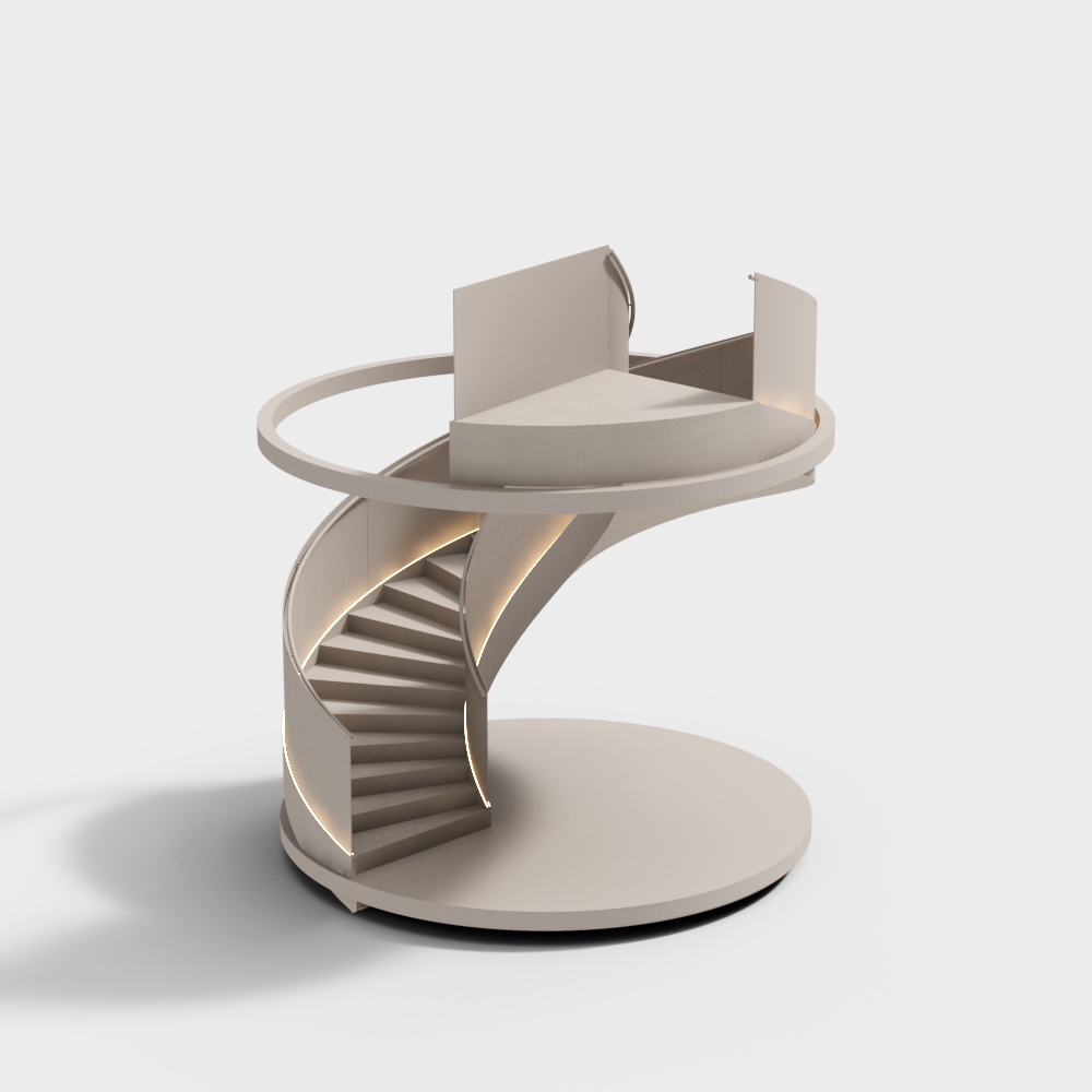 Современная спиральная лестница