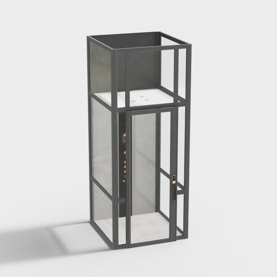 Sleek Elevator 3D Model for Modern Design