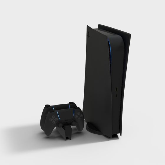 PlayStation 5 3D Model