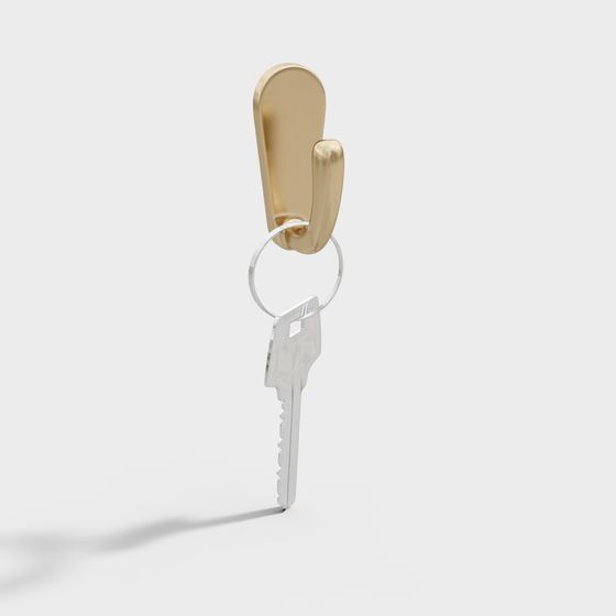 Elegant Key Holder 3D model for Modern Spaces