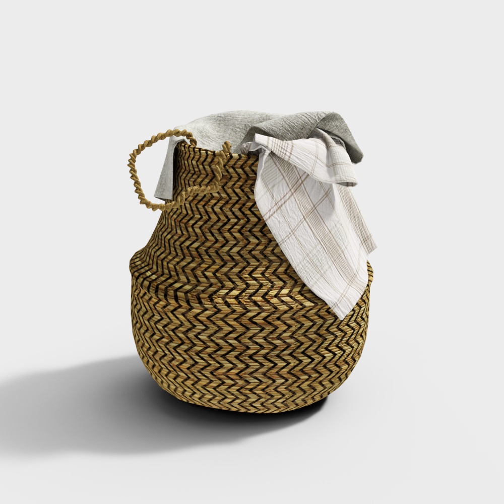 Panier à linge moderne