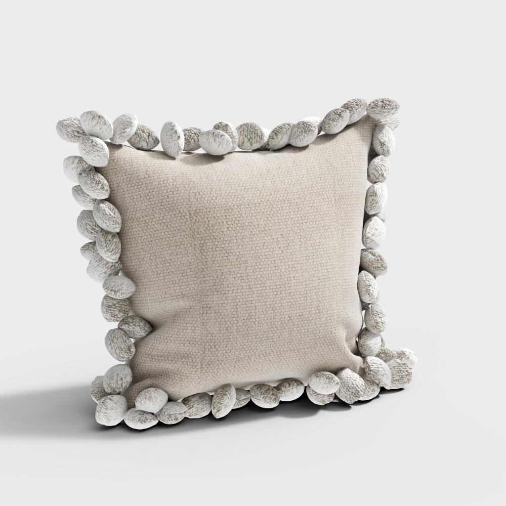 Modern fabric throw pillows
