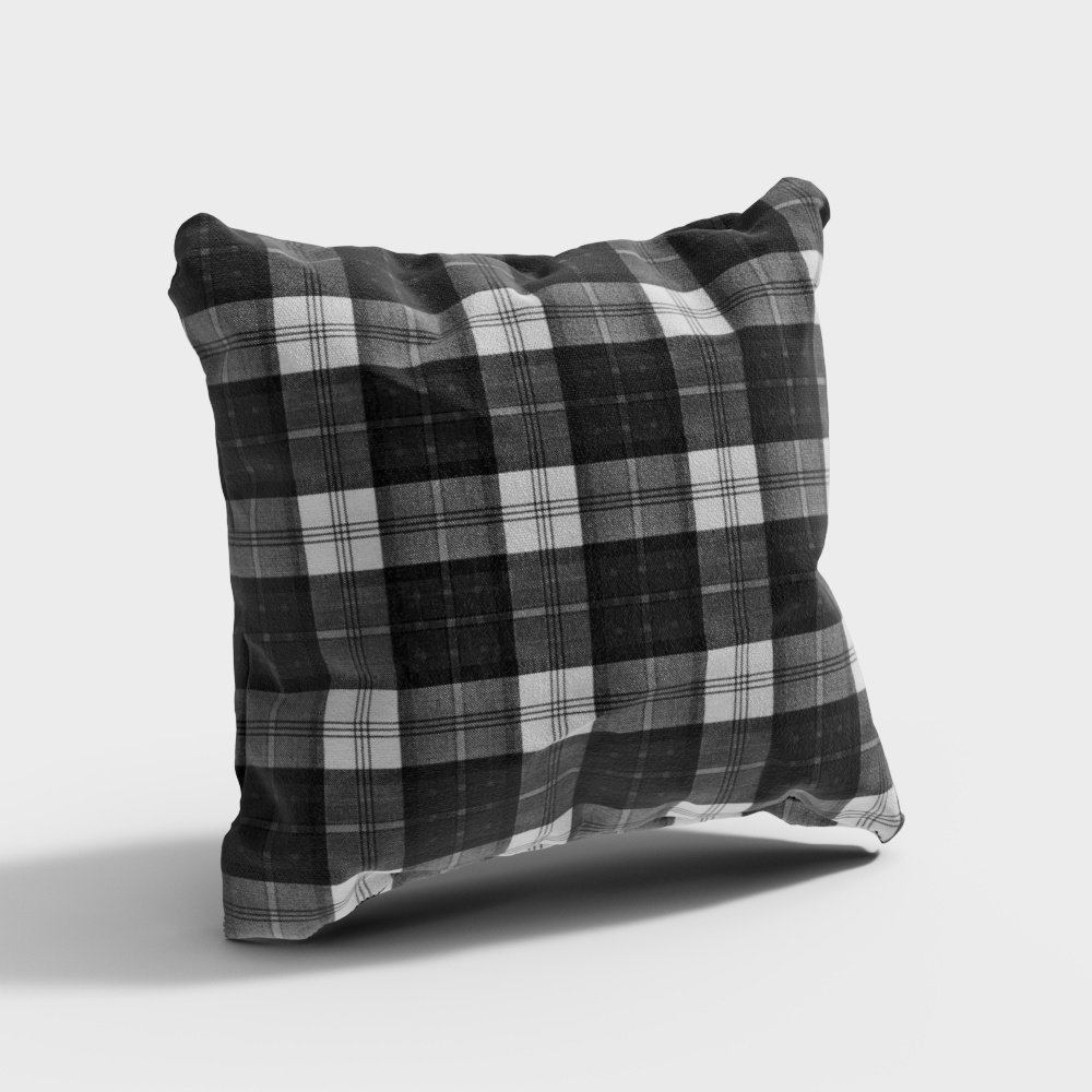 Modern fabric throw pillows