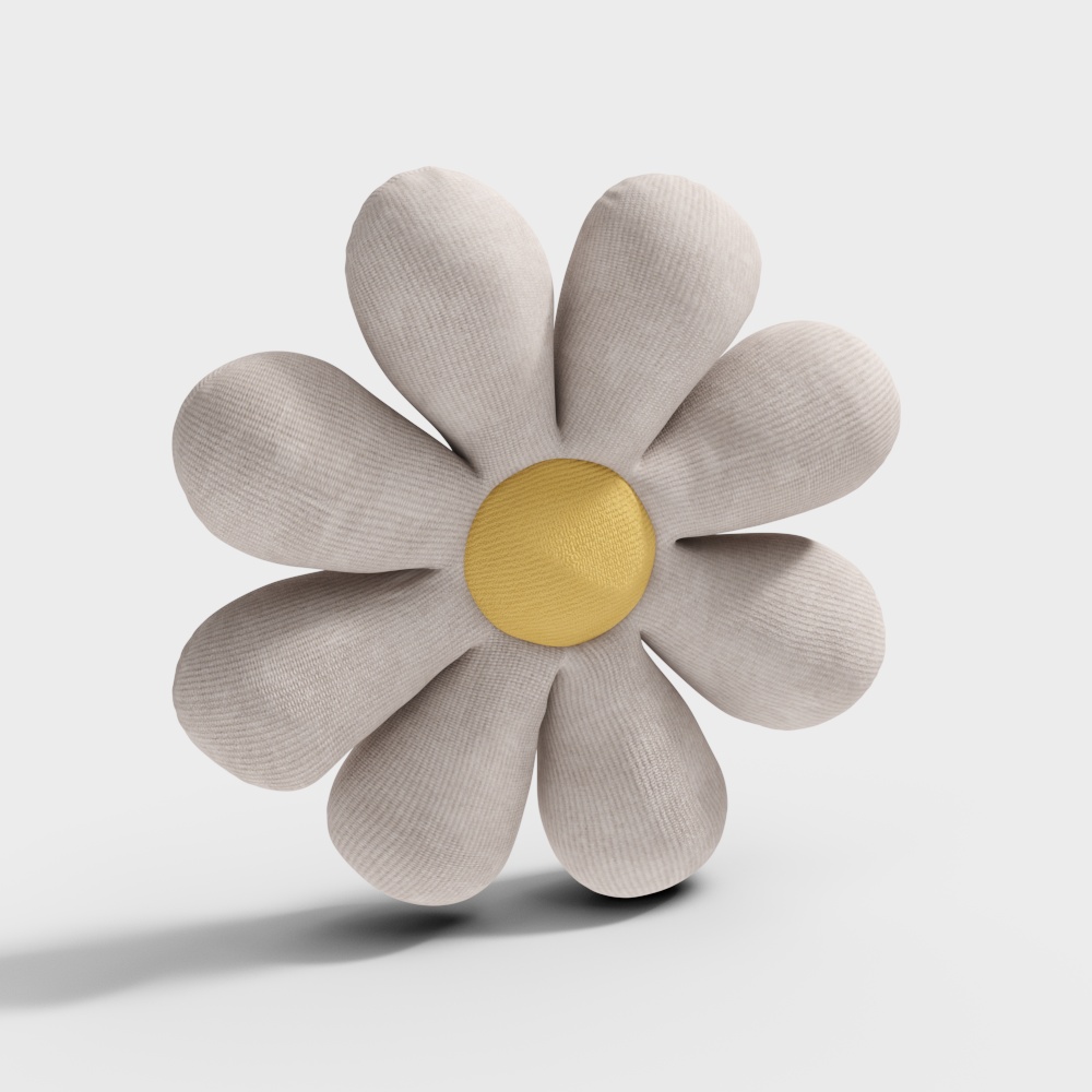 Modern Little Daisy Fabric Pillows