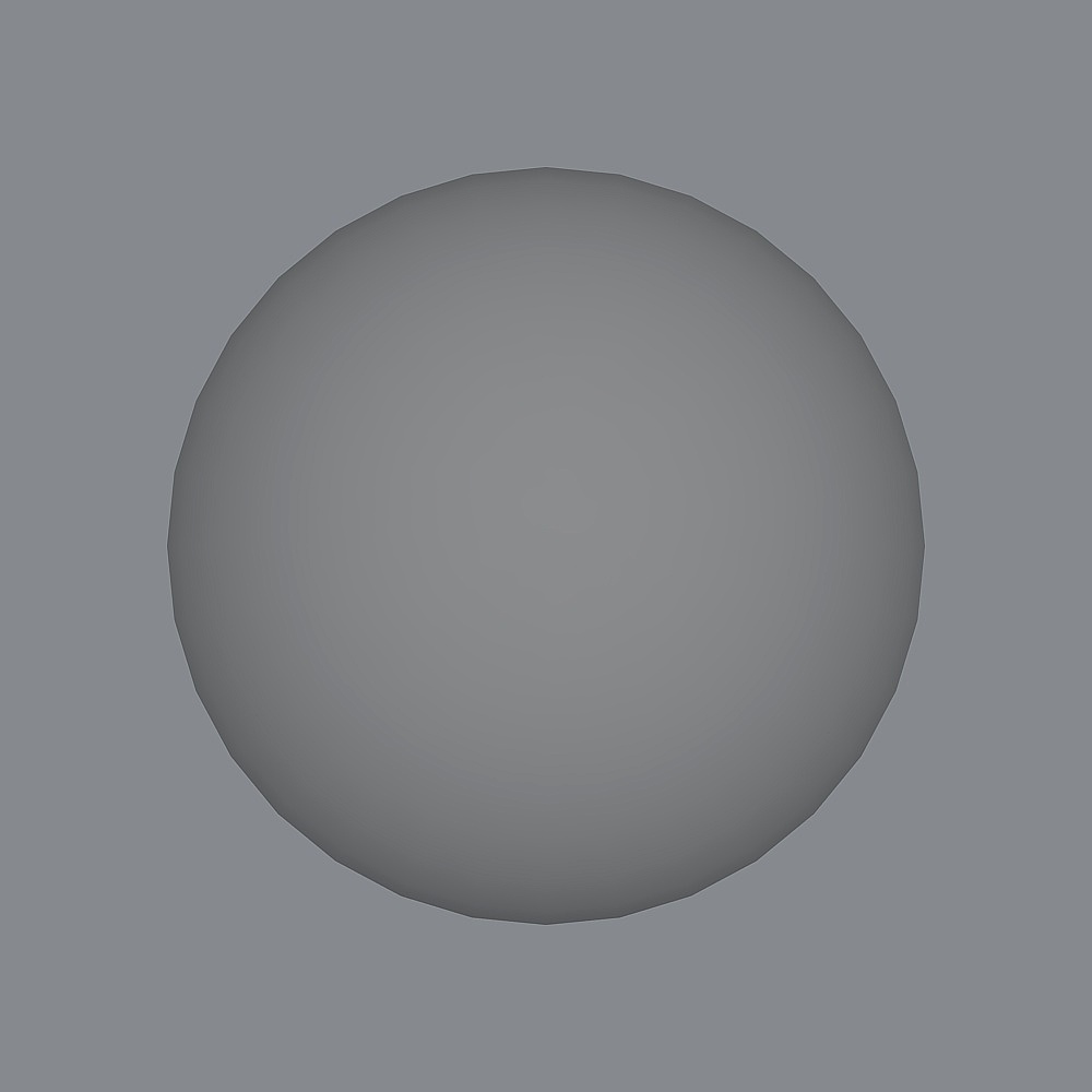 Sphere 2.0 Low-Poly 3D model