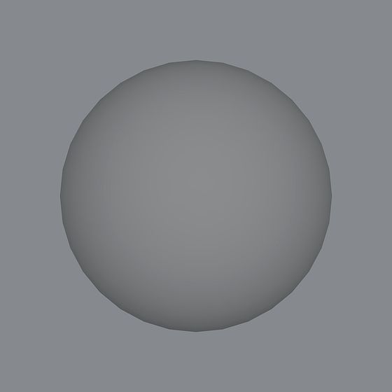 Sphere 2.0 Low-Poly 3D model