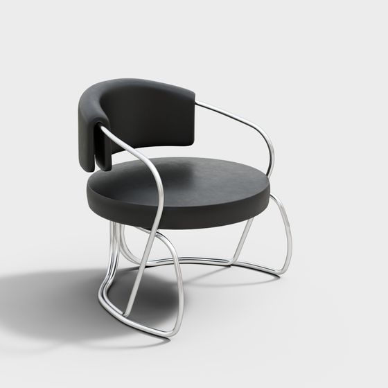 Modern Minimalist Chair 3D model