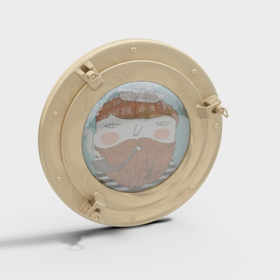 Ocean Watcher 3D model for Creative Projects