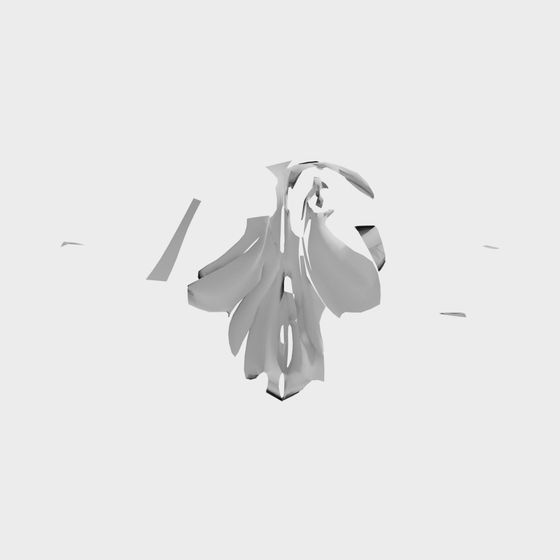 Ghost Dance Low Poly 3D Model