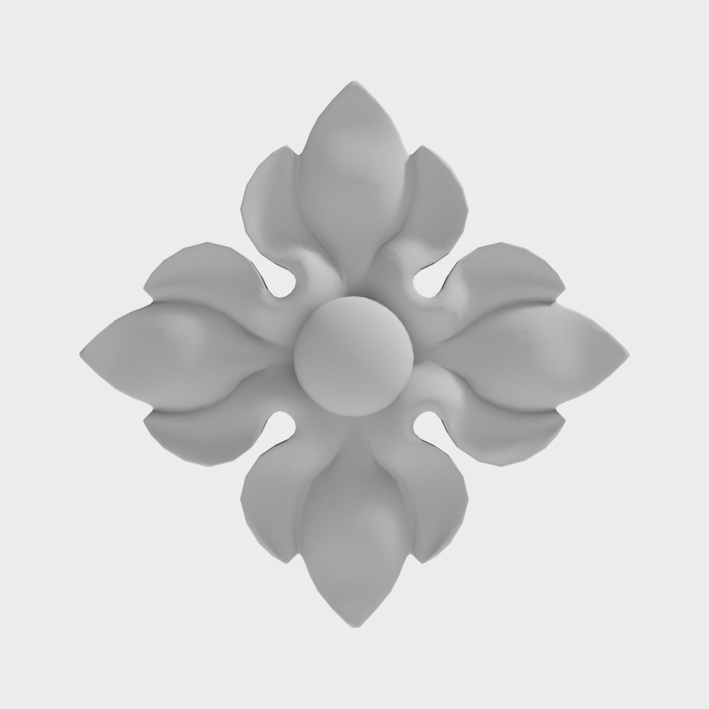 Decorazione intagliata retro europea