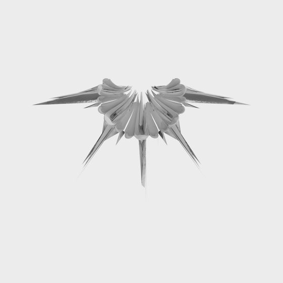 Ice Crystal Wings 3D model
