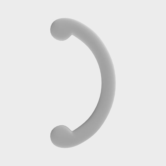 Sculpted Curve 3D model