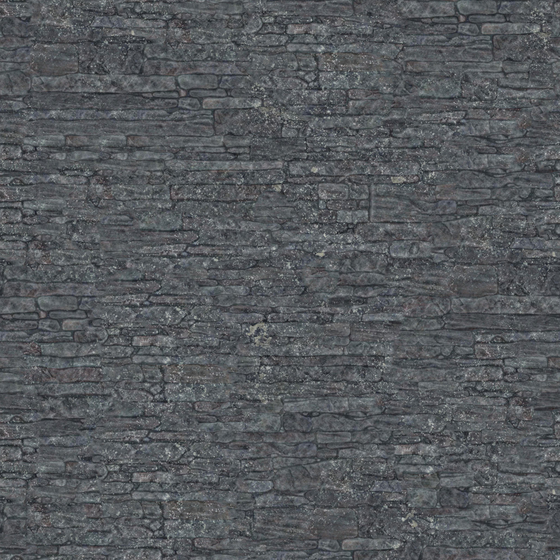 Gray Cultural Stone 3D Model for Walls