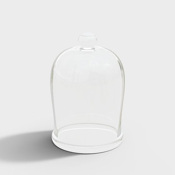 Elegant Glass Dome 3D model Design