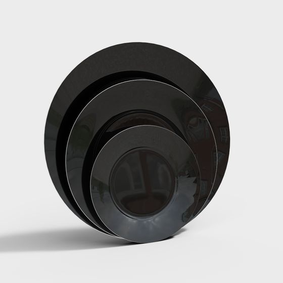 Layered Shadow Disc 3D model