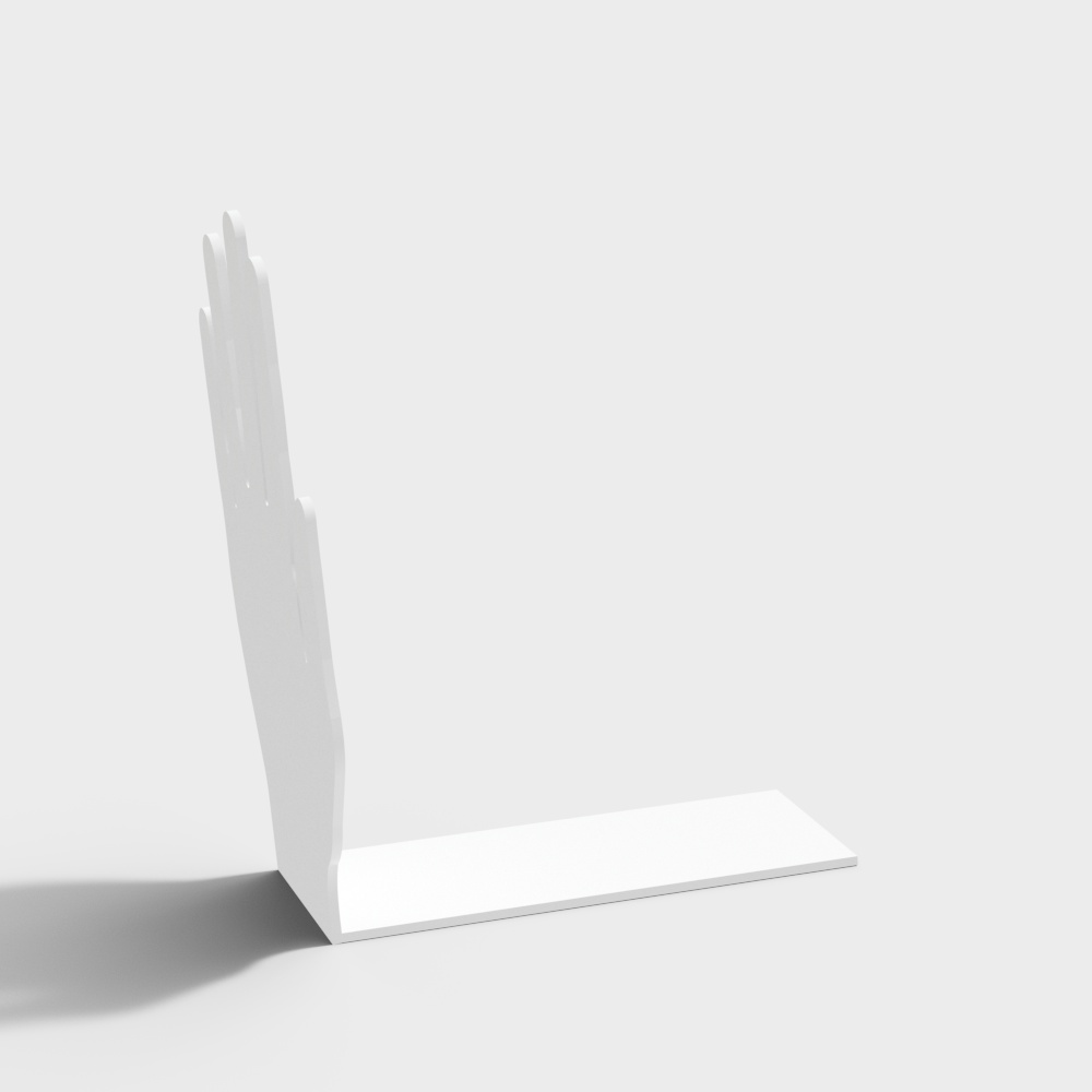 Abstract Art Corner Stand 3D model