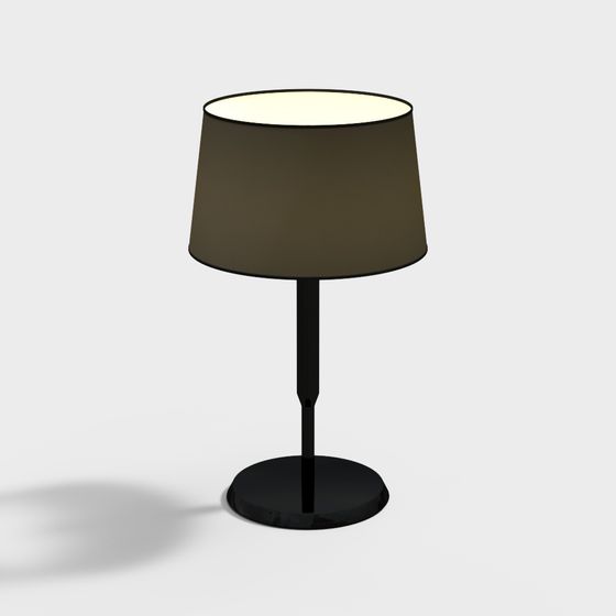 Elegant Minimalist Table Lamp 3D model