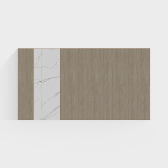 Split Panel 3D model - Unique Design for Modern Spaces