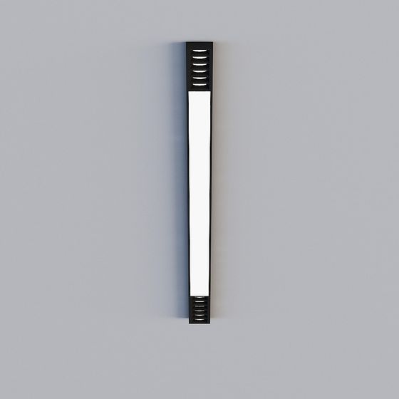Modern Industrial Black Ceiling Light 3D Model