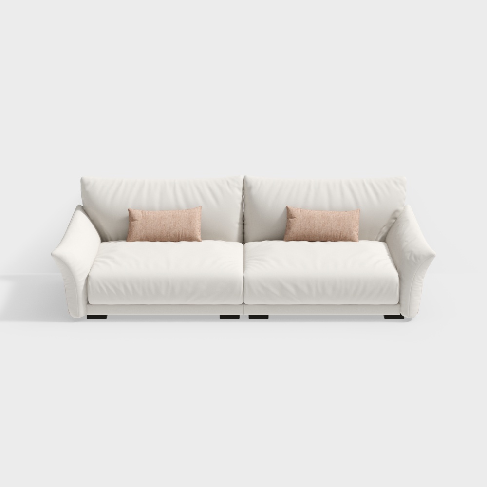 Simple Luxury 2.7m Sofa for four Sicily Series BSNS068