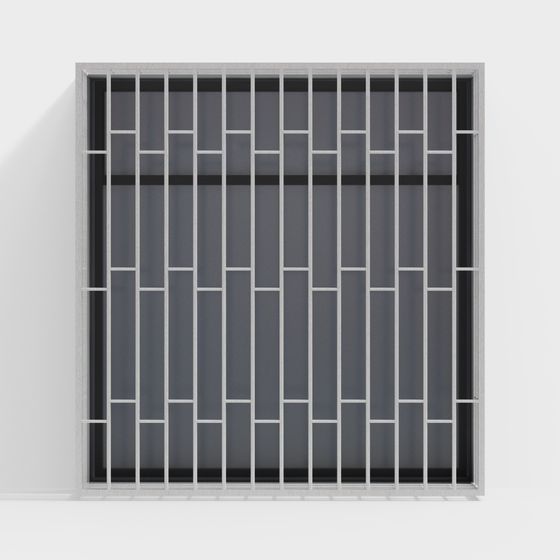 Geometric Low-Poly Architectural 3D Model