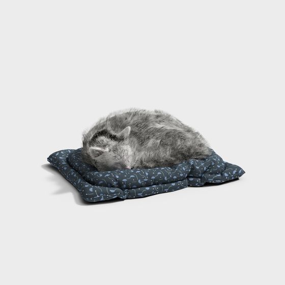 Napping Cat 3D model