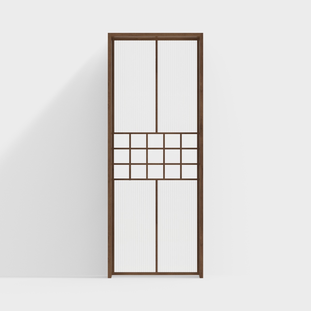 New Chinese single door