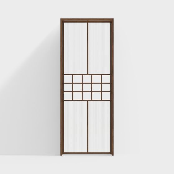 Одностворчатая дверь в новом китайском стиле