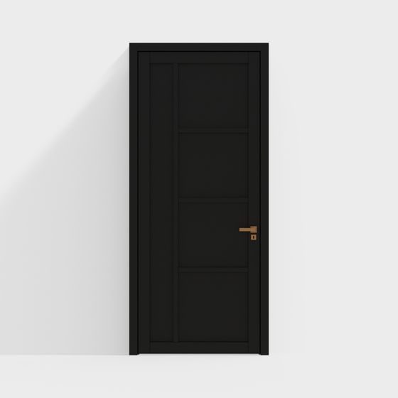 Urban Door 3D model – Modern Minimalist Design