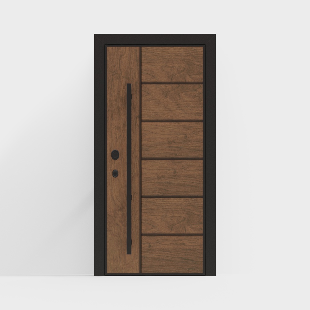 New Chinese style single door