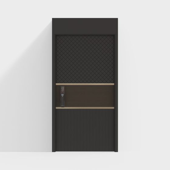 Stylish Modern Door 3D model