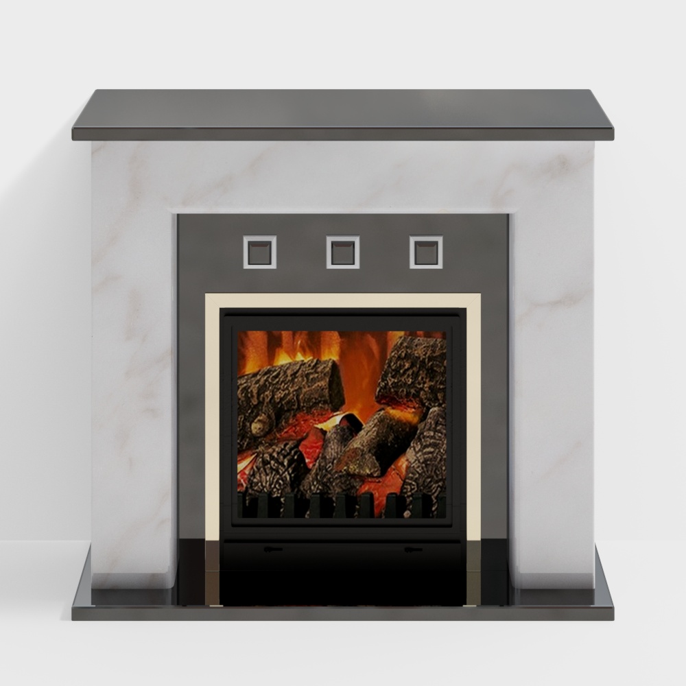 Cheminée de style européen