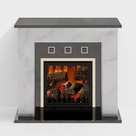 Cheminée de style européen