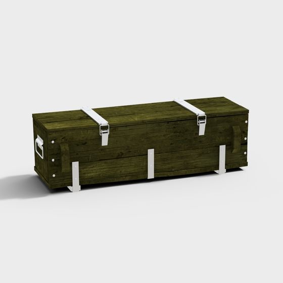 Explorer's Treasure Chest 3D model