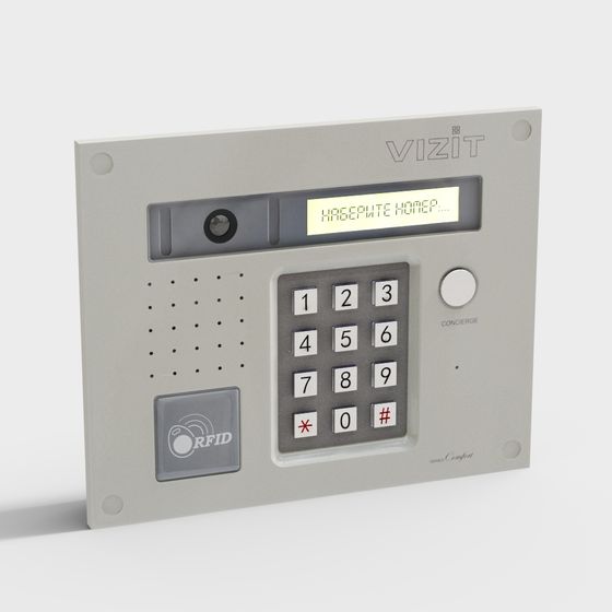 Vizit Access Control Panel 3D model