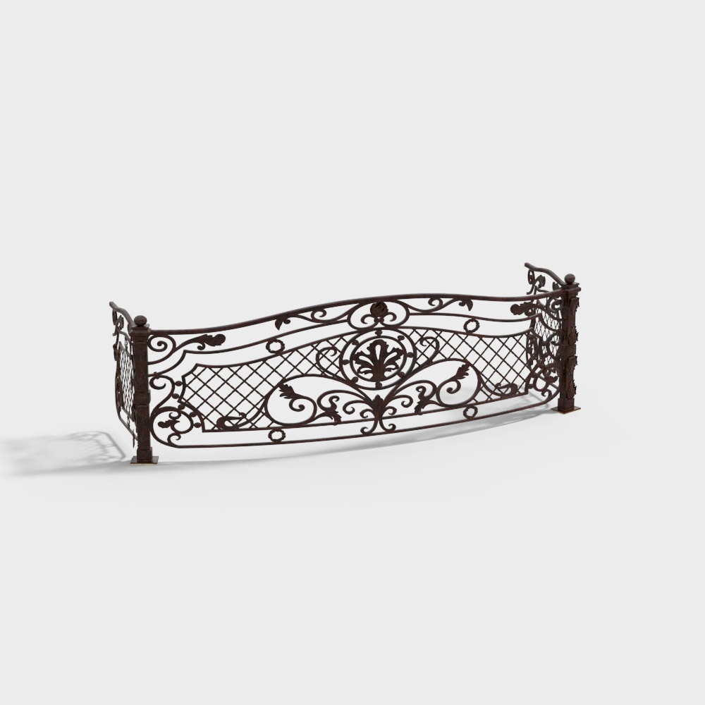 Barandilla de hierro europeo