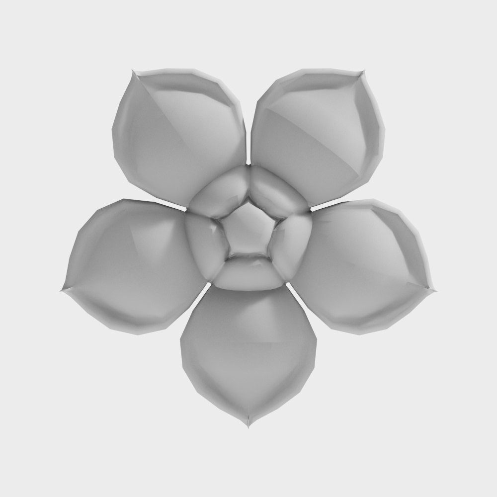 Mystery of Flowers 3D model