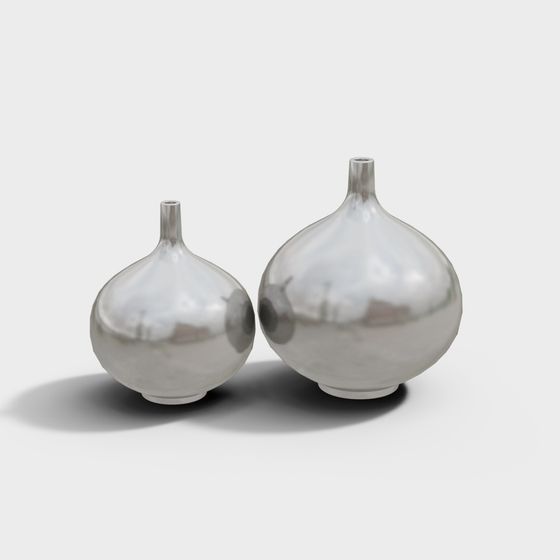 Luminous Jade Vase 3D model