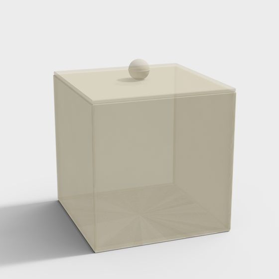 Balance Box Low-Poly 3D Model