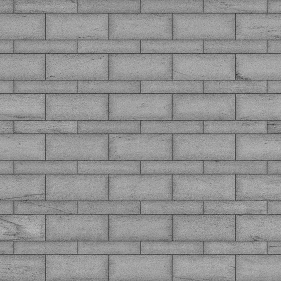 Soft Gray Exterior Brick 3D Model
