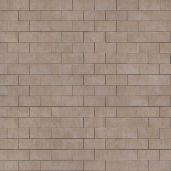 Exterior Brick 3D Model in Beige Finish