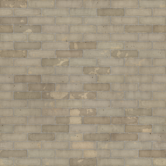 Beige Soft Texture Exterior Brick 3D Model