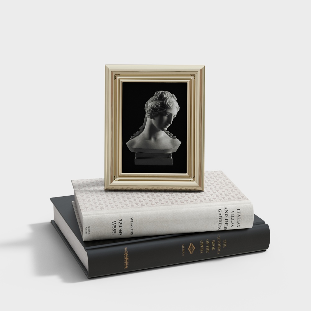 Trang trí sách hiện đại