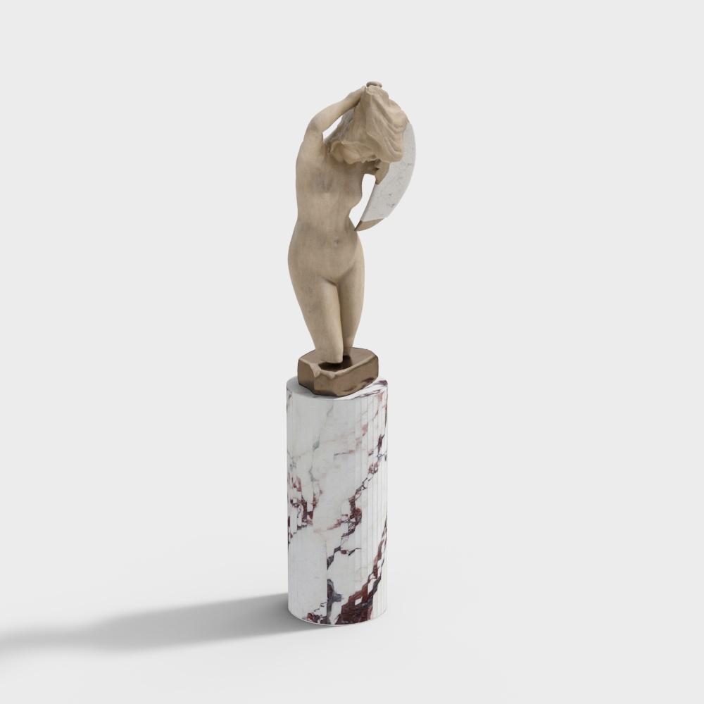 Modern sculpture decoration